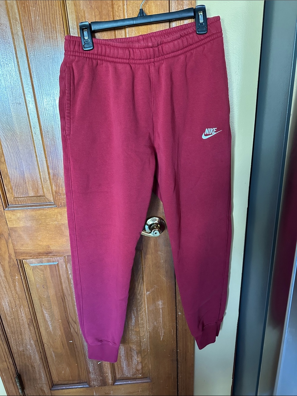 Nike Maroon Jogger Sweatpants